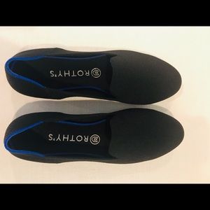 Black Rothy loafers size 9